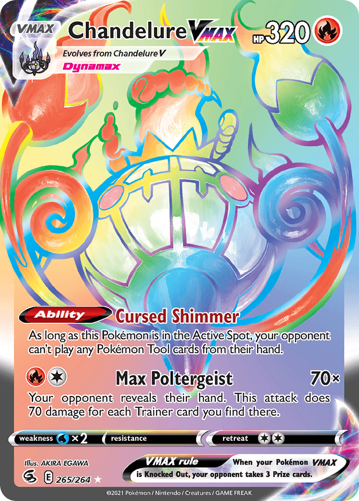Chandelure VMAX, kortbilde fra pokemontcg.io
