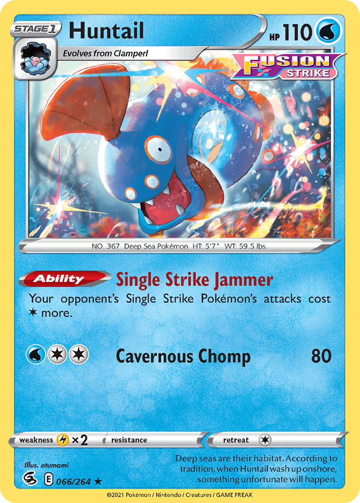 Huntail, kortbilde fra pokemontcg.io