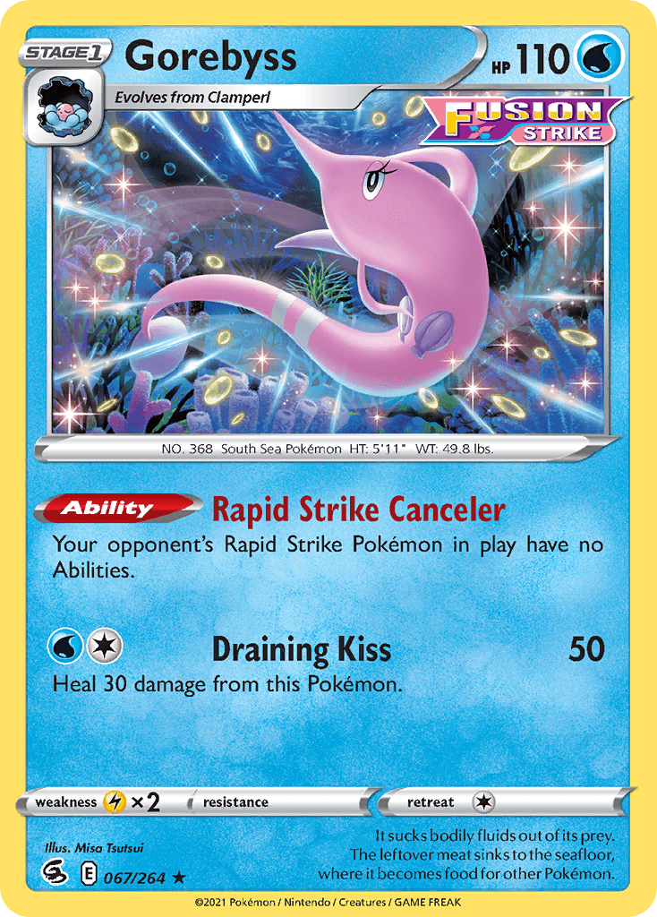 Gorebyss, kortbilde fra pokemontcg.io