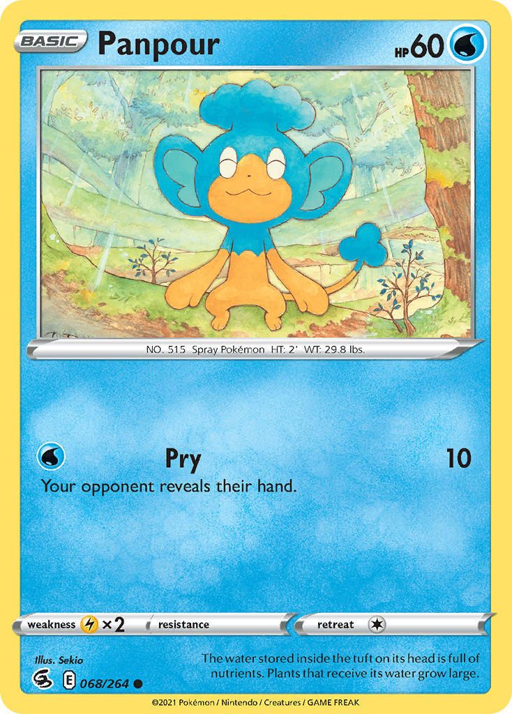 Panpour, kortbilde fra pokemontcg.io