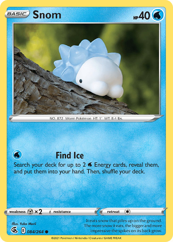 Snom, kortbilde fra pokemontcg.io