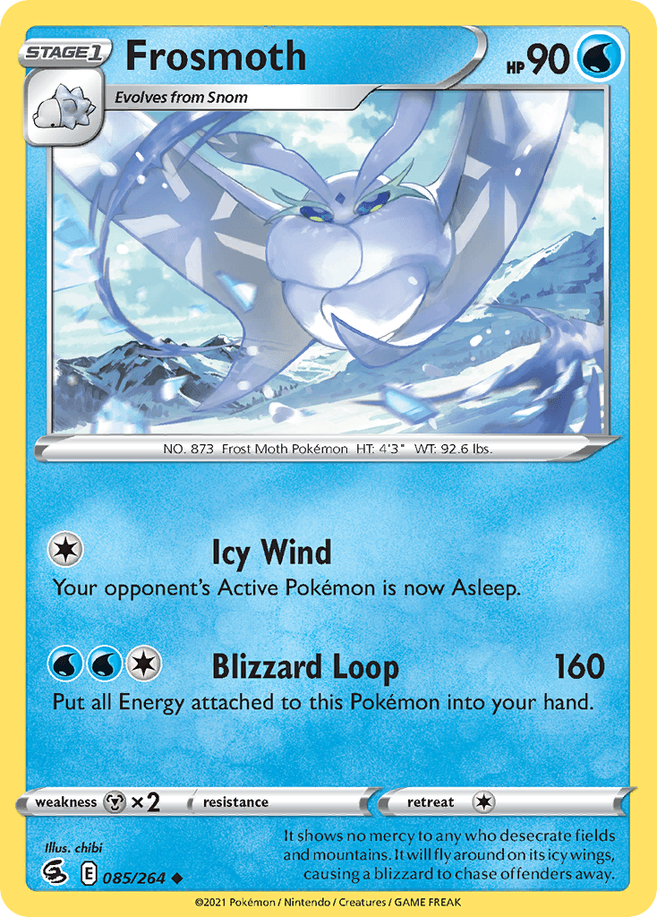 Frosmoth, kortbilde fra pokemontcg.io
