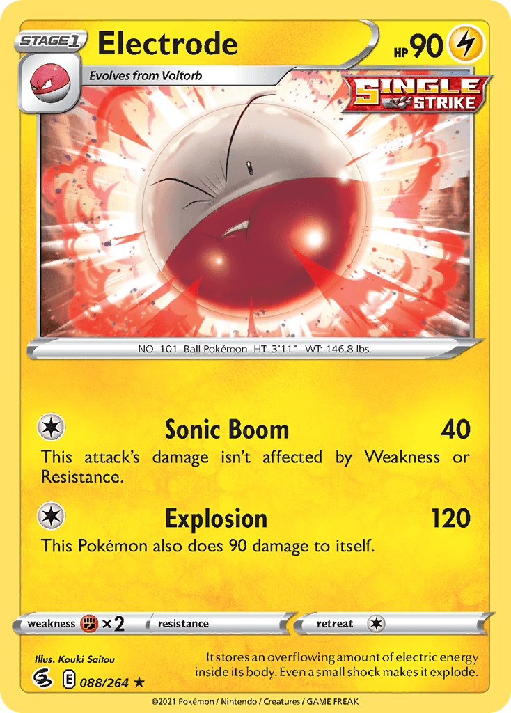 Electrode, kortbilde fra pokemontcg.io