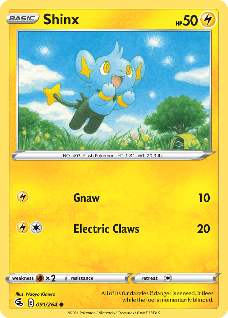 Shinx, kortbilde fra pokemontcg.io