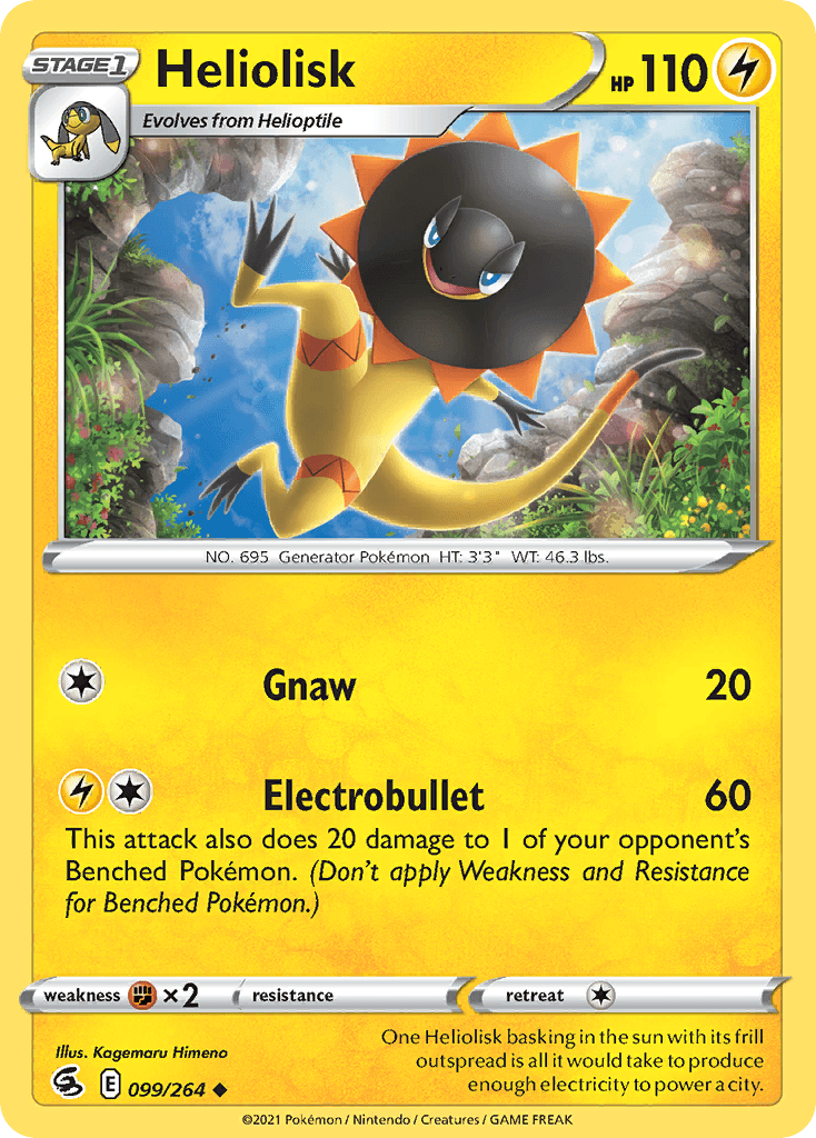 Heliolisk, kortbilde fra pokemontcg.io