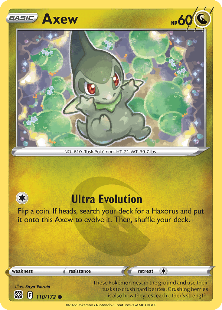 Axew, kortbilde fra pokemontcg.io