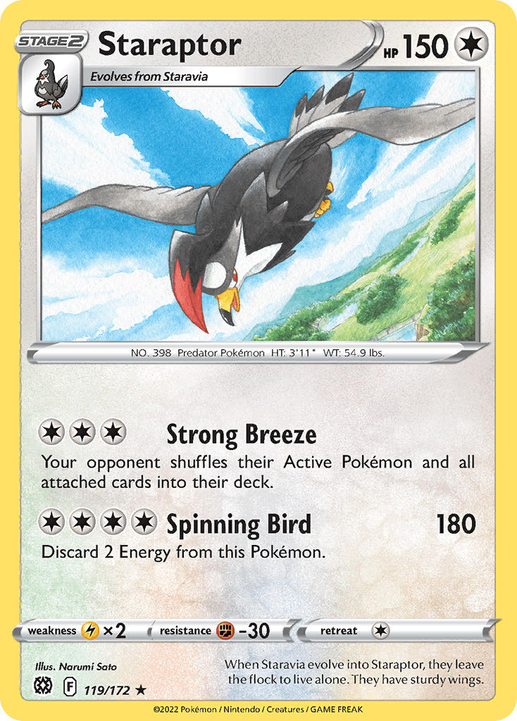 Staraptor, kortbilde fra pokemontcg.io