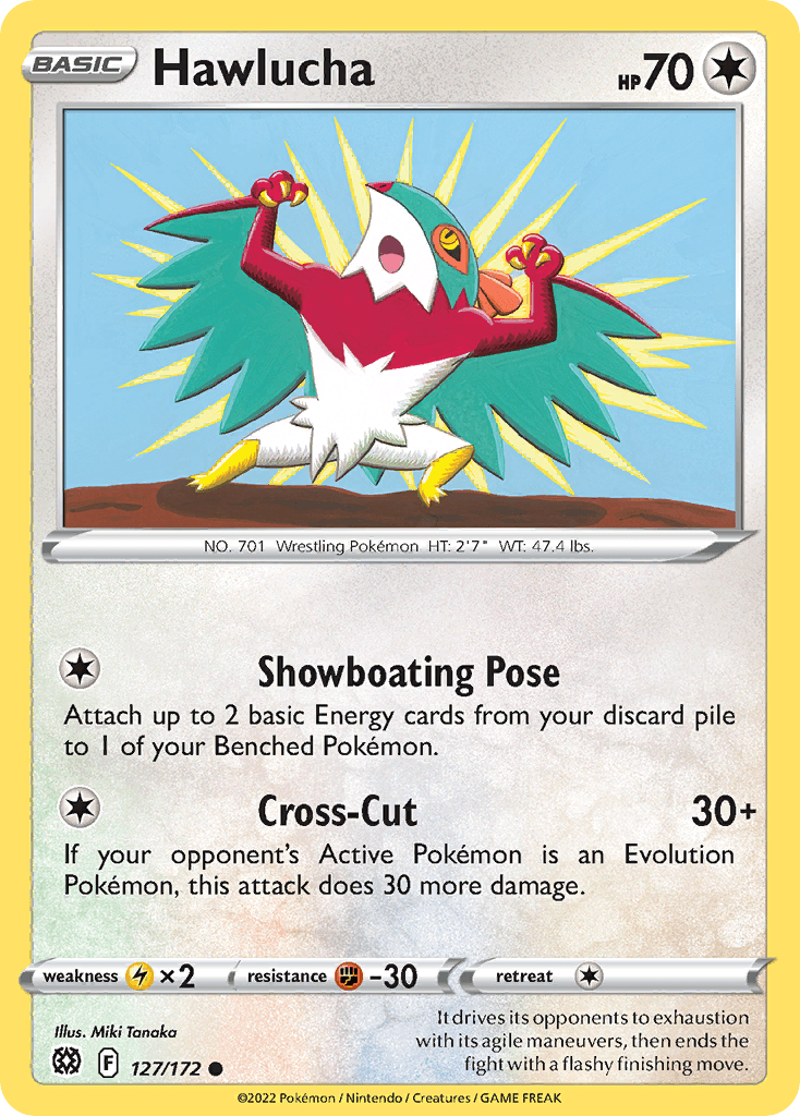 Hawlucha, kortbilde fra pokemontcg.io