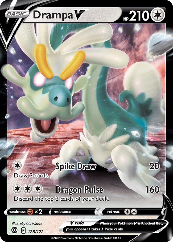 Drampa V, kortbilde fra pokemontcg.io