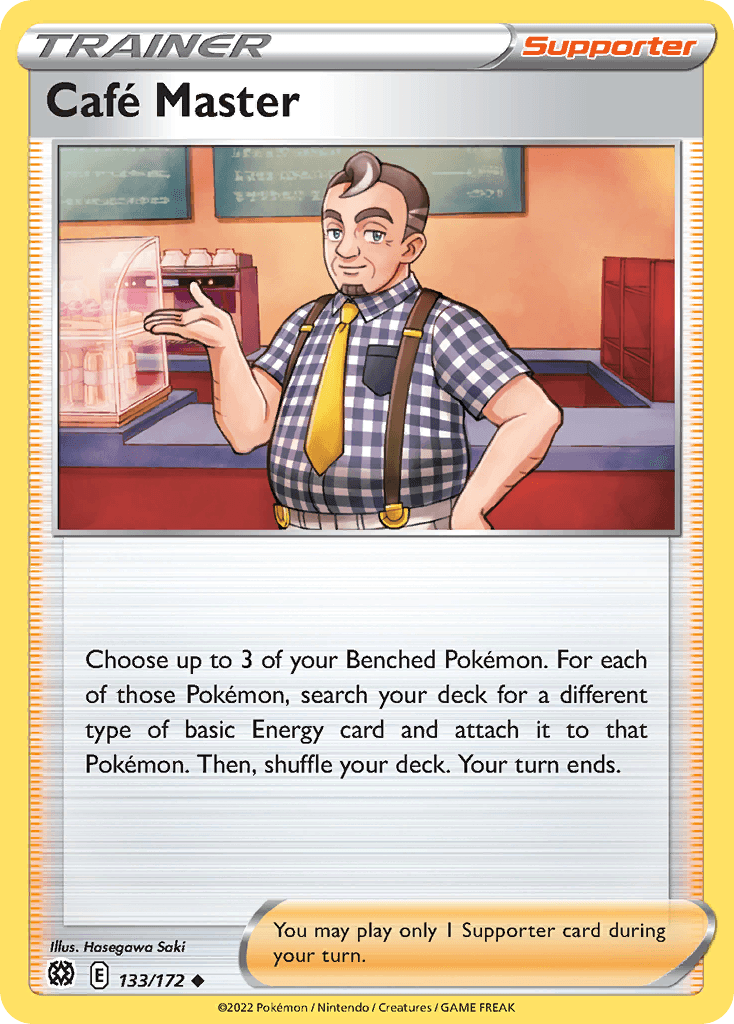 Café Master, kortbilde fra pokemontcg.io