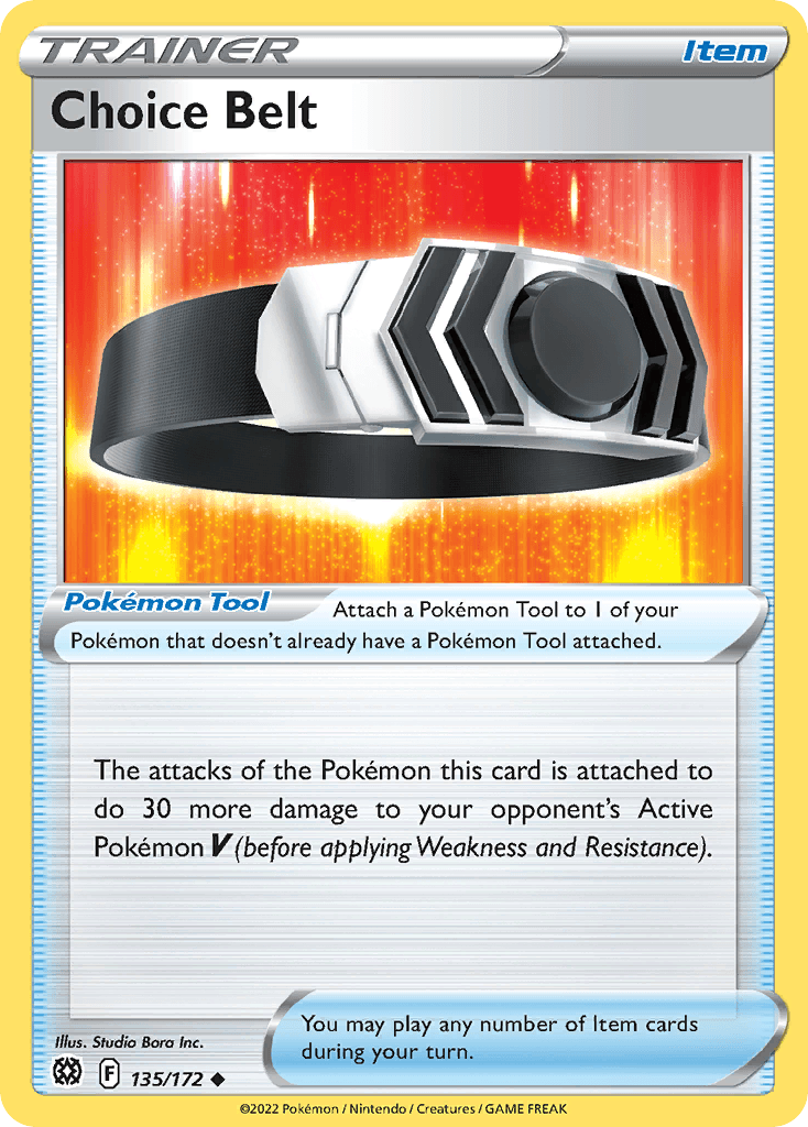Choice Belt, kortbilde fra pokemontcg.io