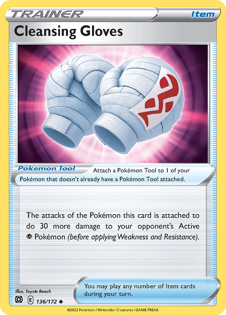 Cleansing Gloves, kortbilde fra pokemontcg.io
