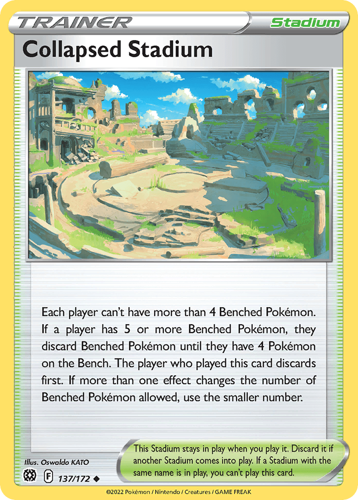 Collapsed Stadium, kortbilde fra pokemontcg.io