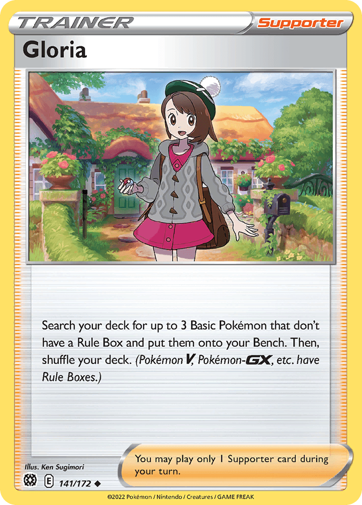 Gloria, kortbilde fra pokemontcg.io