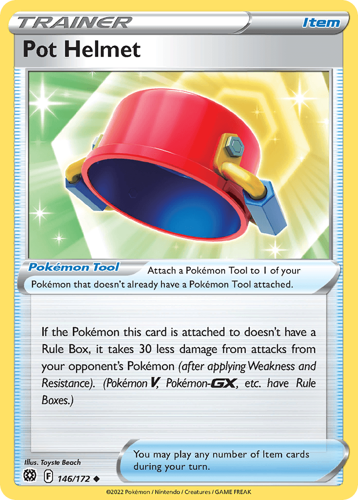 Pot Helmet, kortbilde fra pokemontcg.io