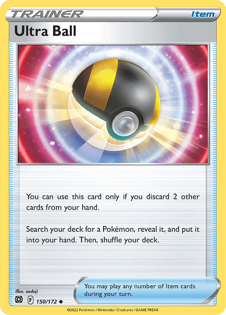 Ultra Ball, kortbilde fra pokemontcg.io