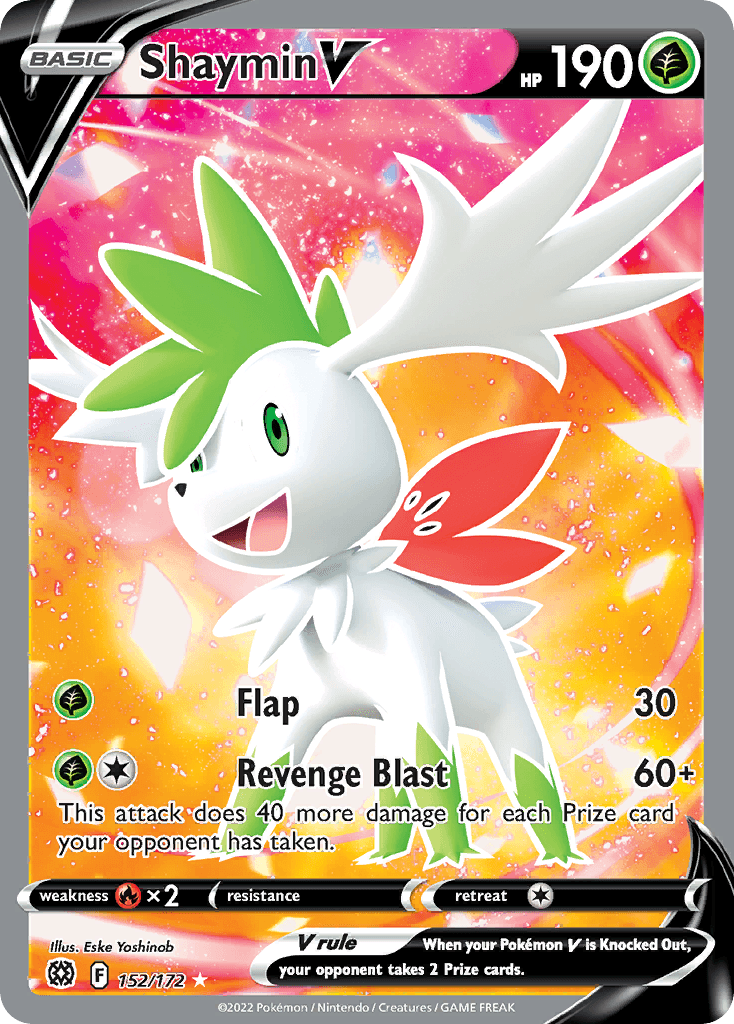 Shaymin V, kortbilde fra pokemontcg.io