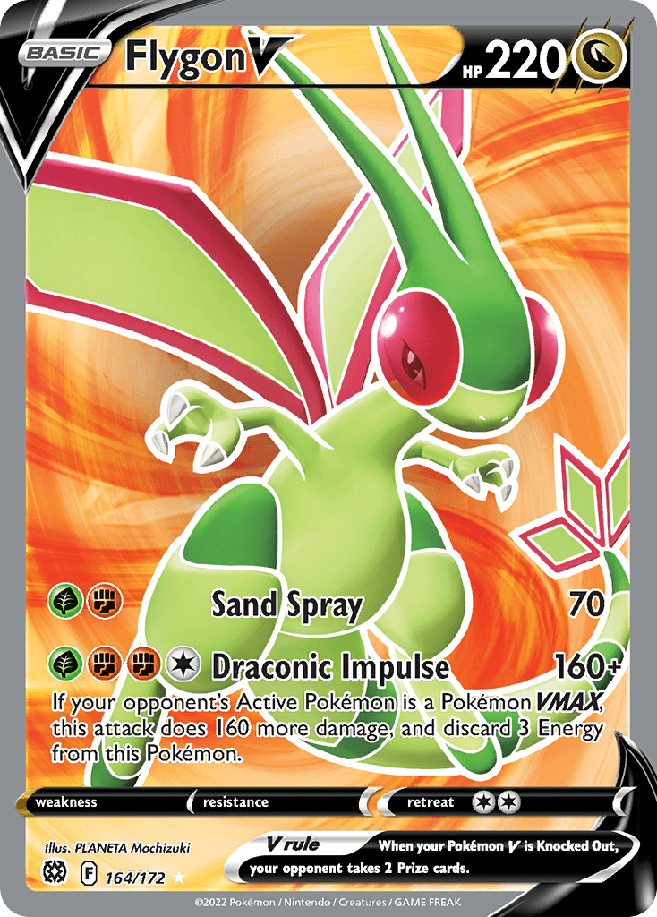 Flygon V, kortbilde fra pokemontcg.io