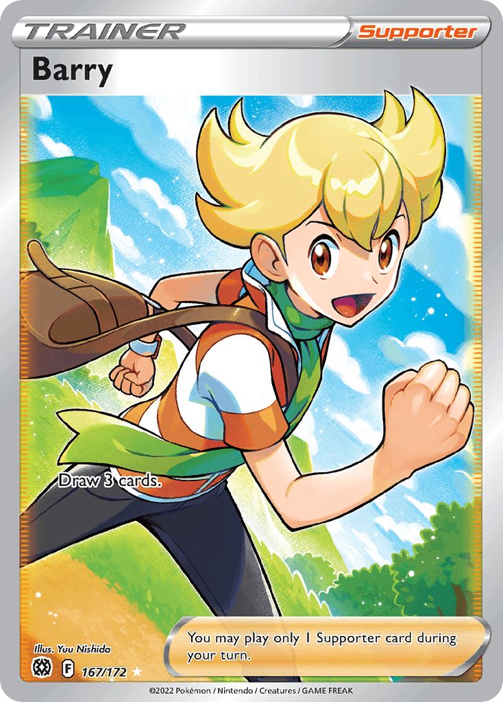 Barry, kortbilde fra pokemontcg.io