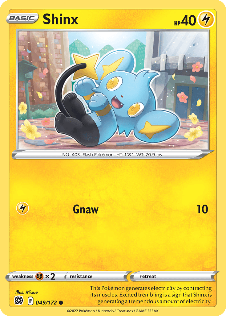 Shinx, kortbilde fra pokemontcg.io