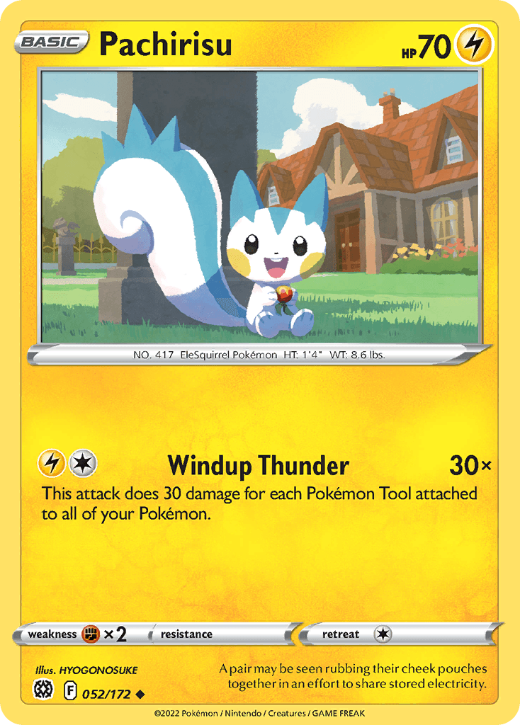 Pachirisu, kortbilde fra pokemontcg.io