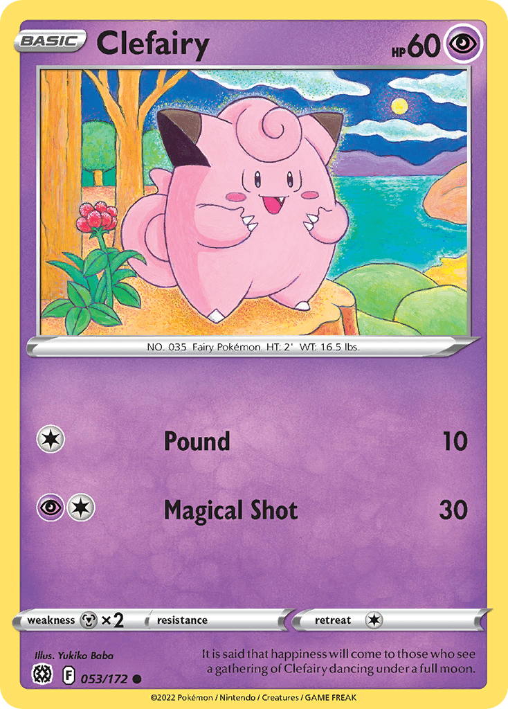 Clefairy, kortbilde fra pokemontcg.io