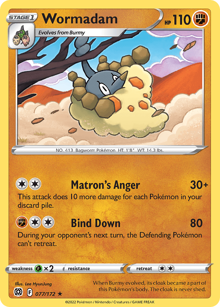 Wormadam, kortbilde fra pokemontcg.io