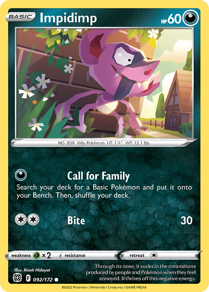 Impidimp, kortbilde fra pokemontcg.io