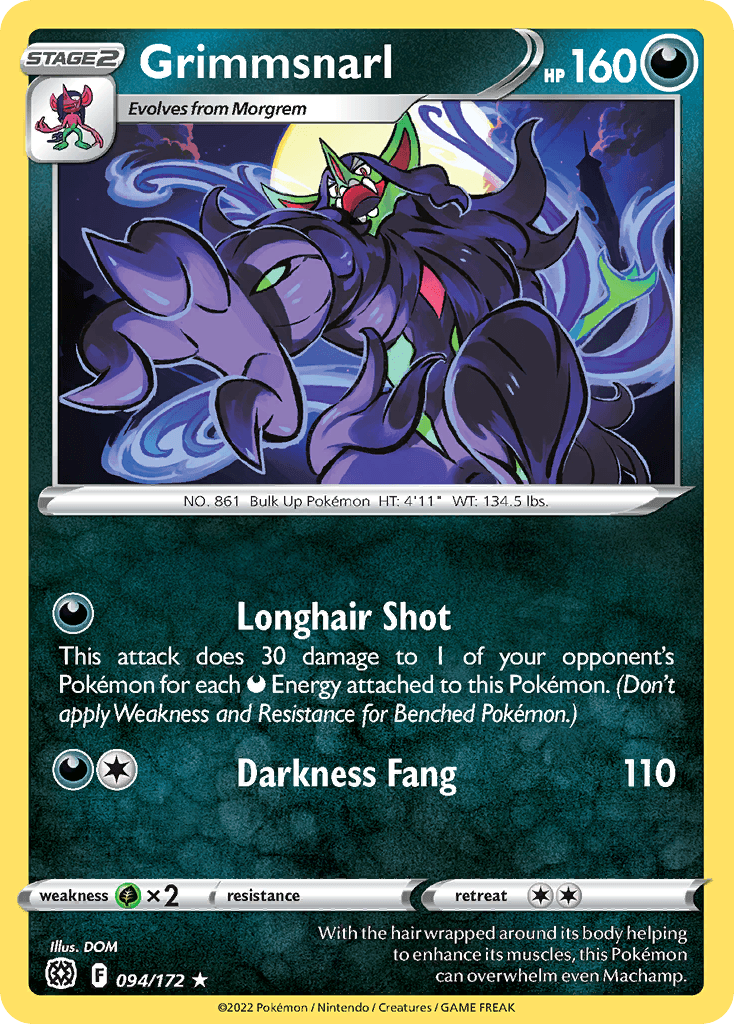 Grimmsnarl, kortbilde fra pokemontcg.io