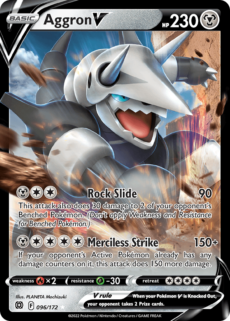 Aggron V, kortbilde fra pokemontcg.io