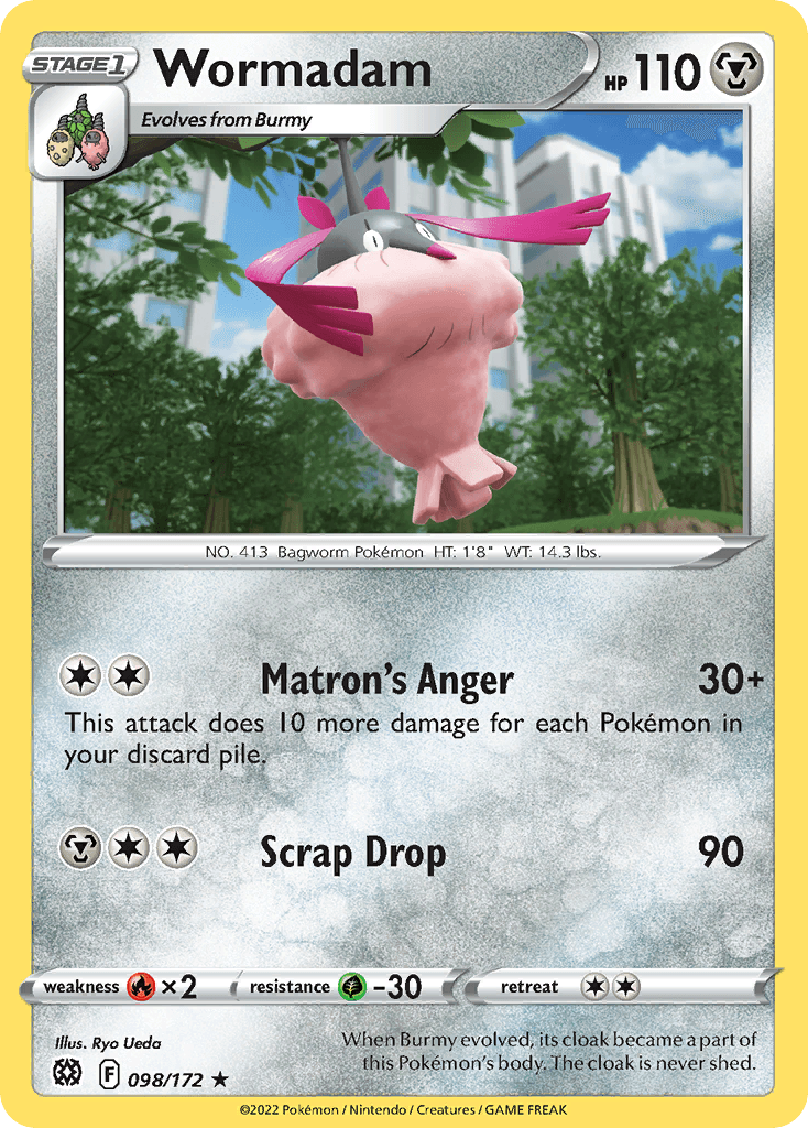 Wormadam, kortbilde fra pokemontcg.io
