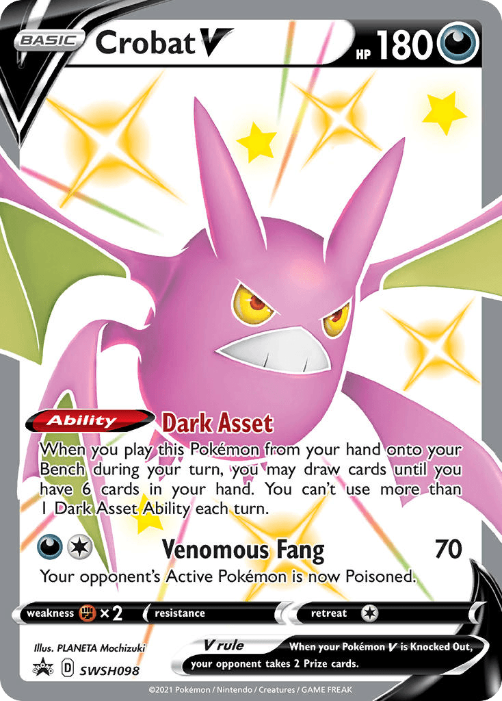 Crobat V, kortbilde fra pokemontcg.io