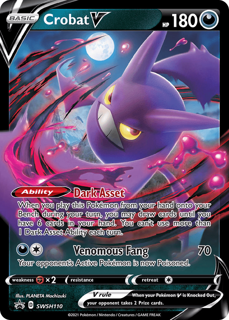 Crobat V, kortbilde fra pokemontcg.io