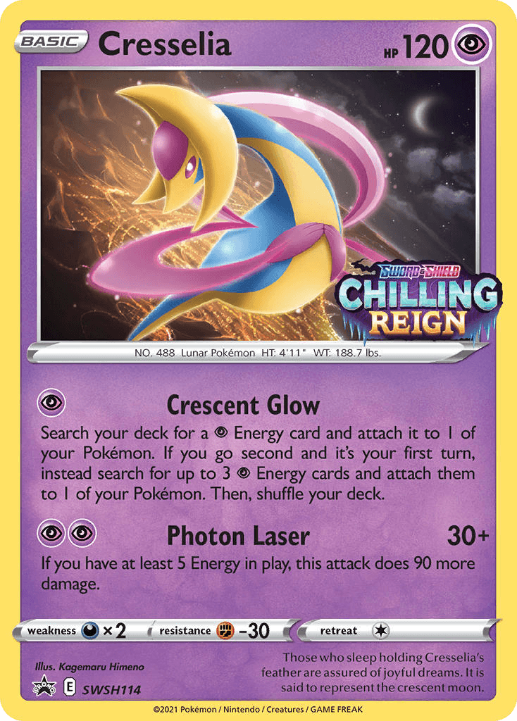 Cresselia, kortbilde fra pokemontcg.io