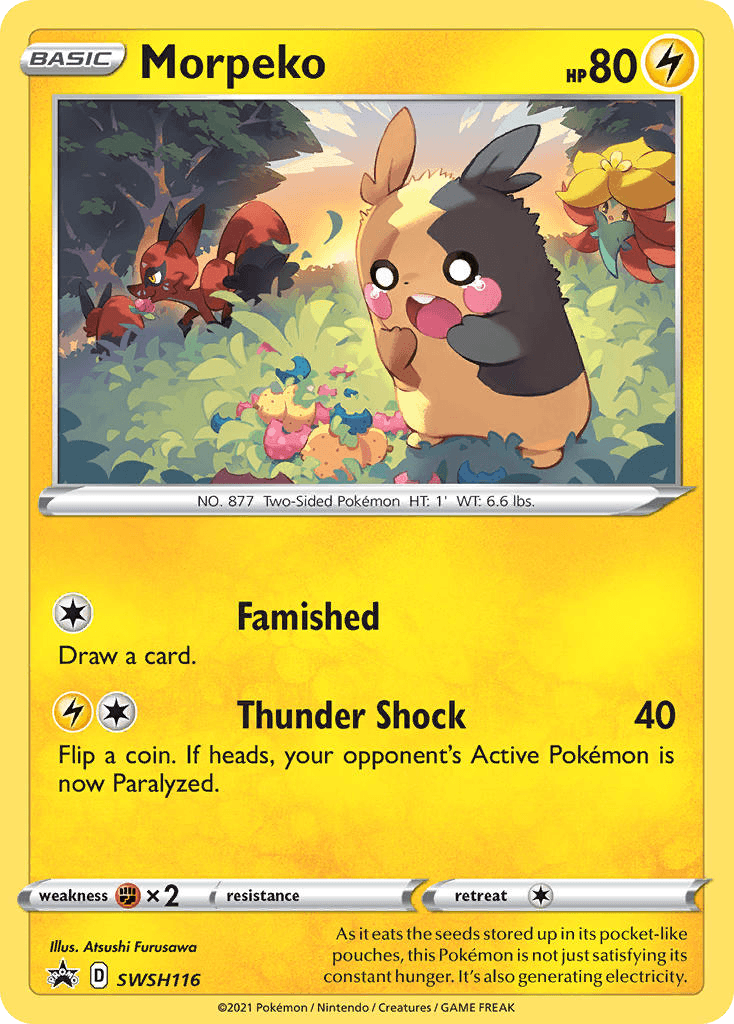 Morpeko, kortbilde fra pokemontcg.io