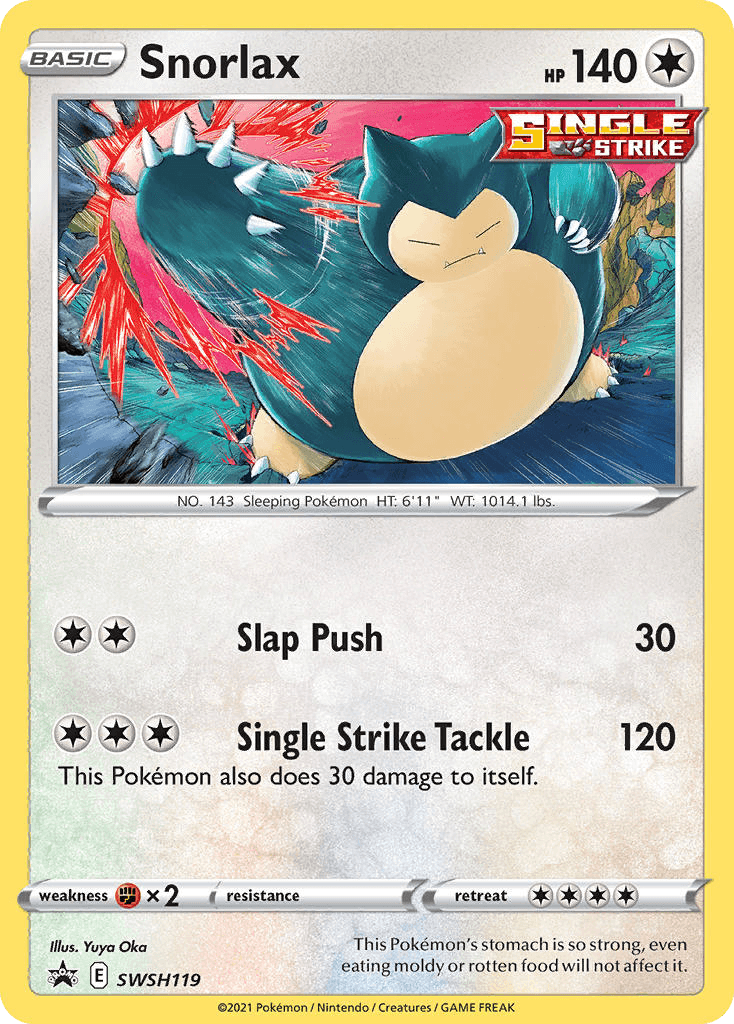 Snorlax, kortbilde fra pokemontcg.io