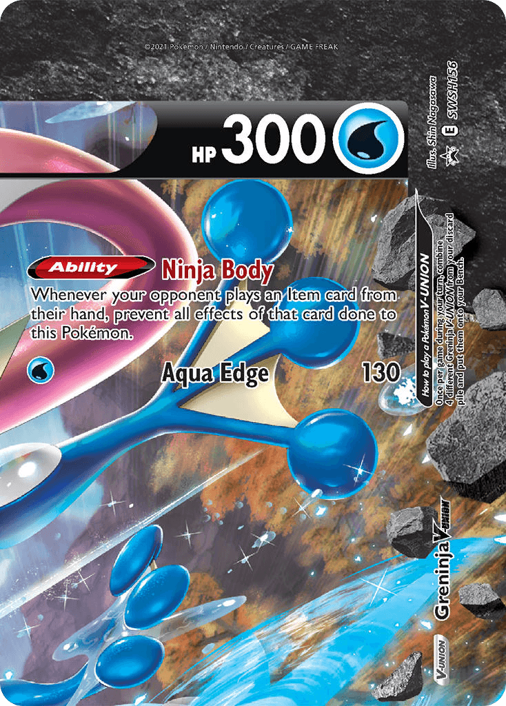 Greninja V-UNION, kortbilde fra pokemontcg.io
