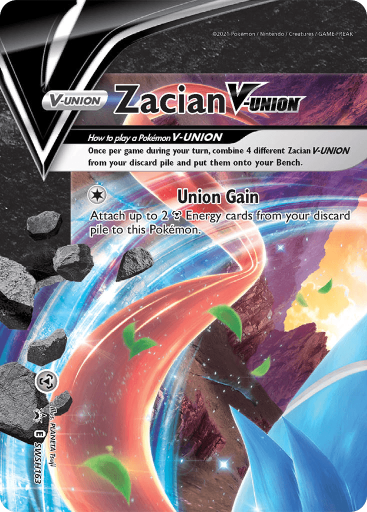 Zacian V-UNION, kortbilde fra pokemontcg.io