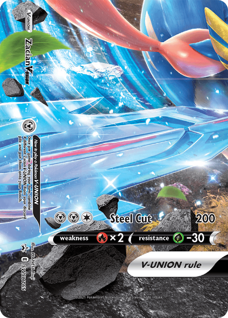 Zacian V-UNION, kortbilde fra pokemontcg.io