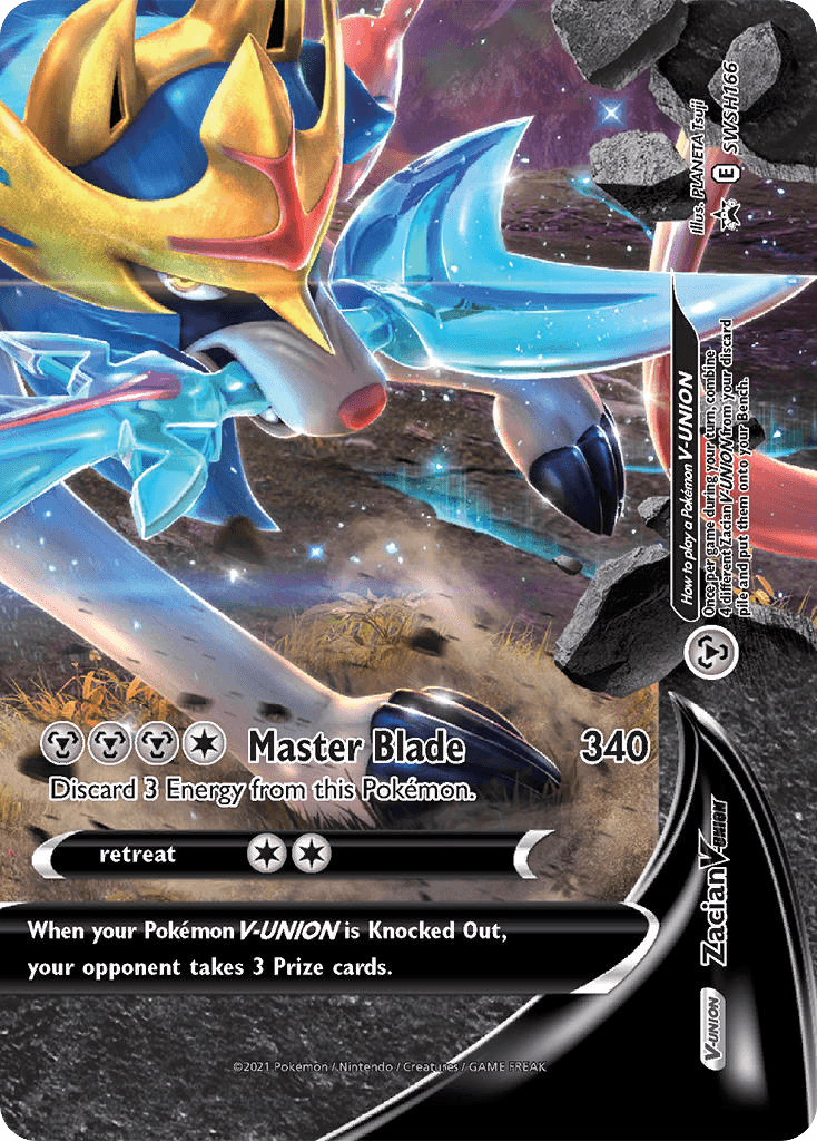 Zacian V-UNION, kortbilde fra pokemontcg.io