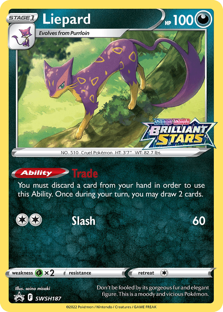 Liepard, kortbilde fra pokemontcg.io