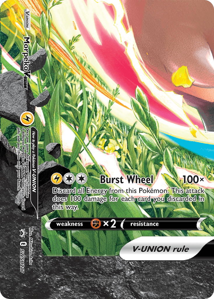 Morpeko V-UNION, kortbilde fra pokemontcg.io