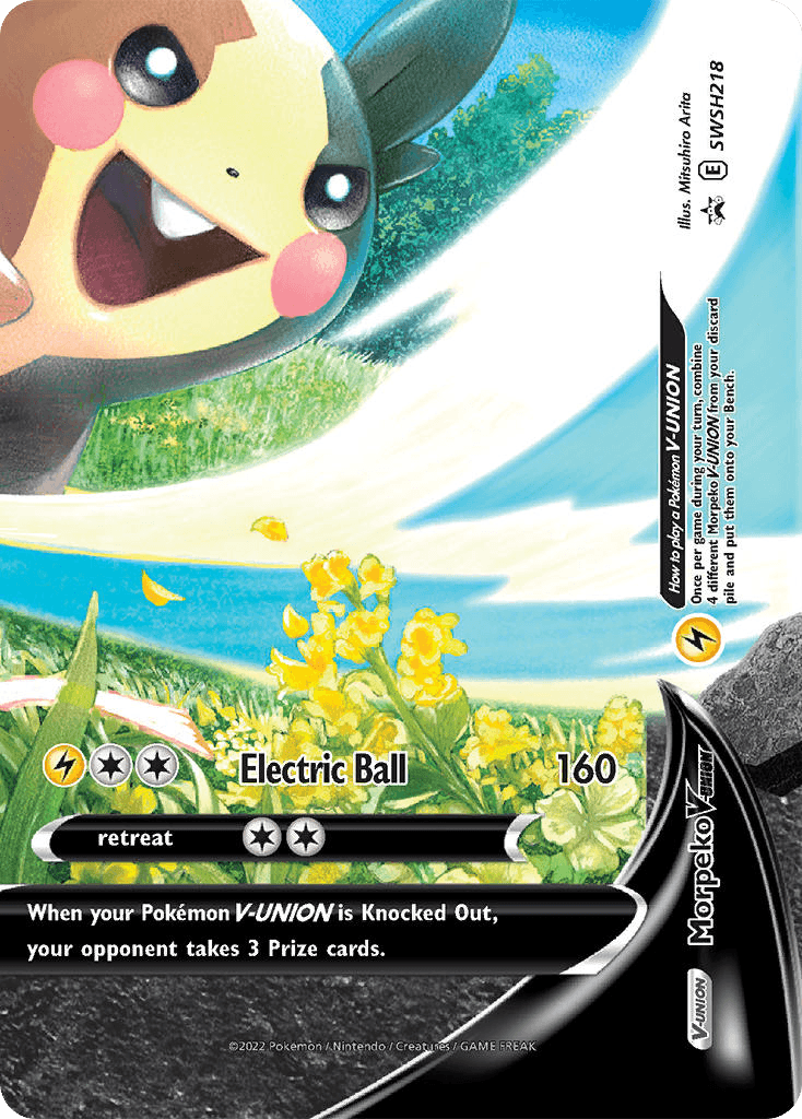 Morpeko V-UNION, kortbilde fra pokemontcg.io