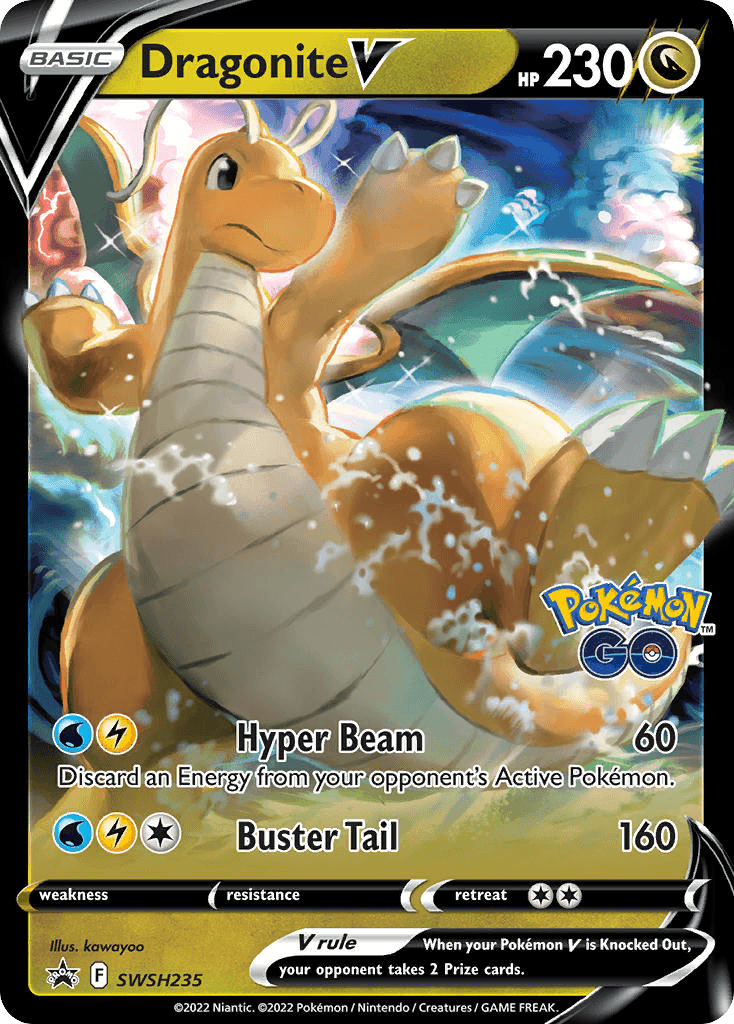 Dragonite V, kortbilde fra pokemontcg.io