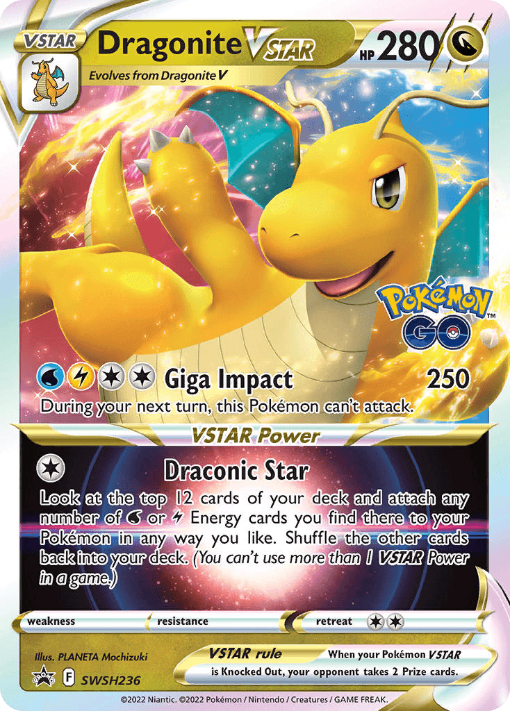 Dragonite VSTAR, kortbilde fra pokemontcg.io