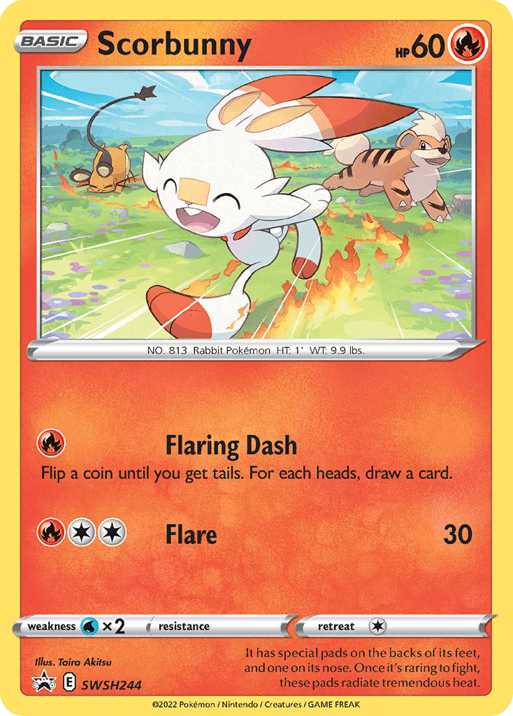 Scorbunny, kortbilde fra pokemontcg.io