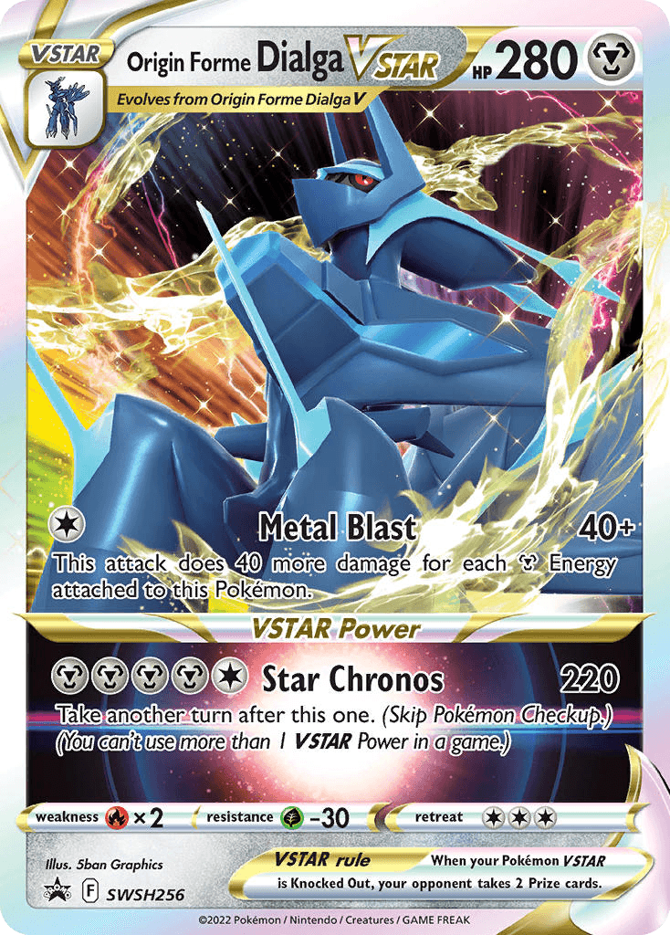 Origin Forme Dialga VSTAR, kortbilde fra pokemontcg.io