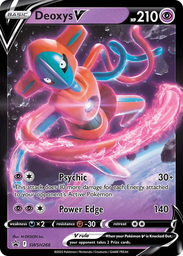 Deoxys V, kortbilde fra pokemontcg.io