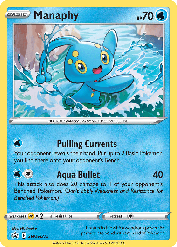 Manaphy, kortbilde fra pokemontcg.io