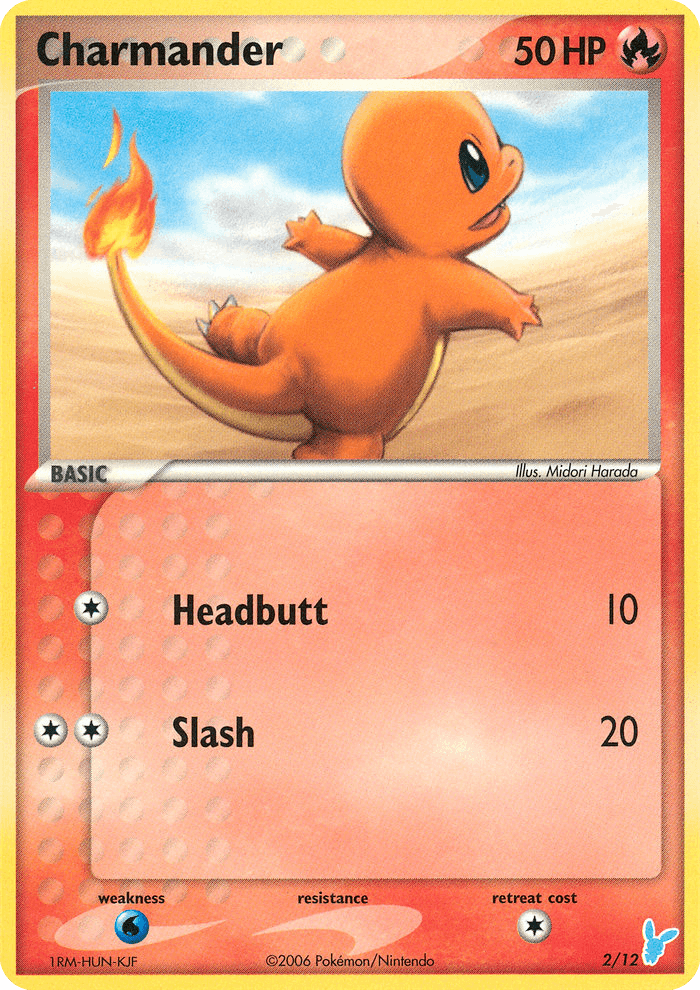 Charmander, kortbilde fra pokemontcg.io